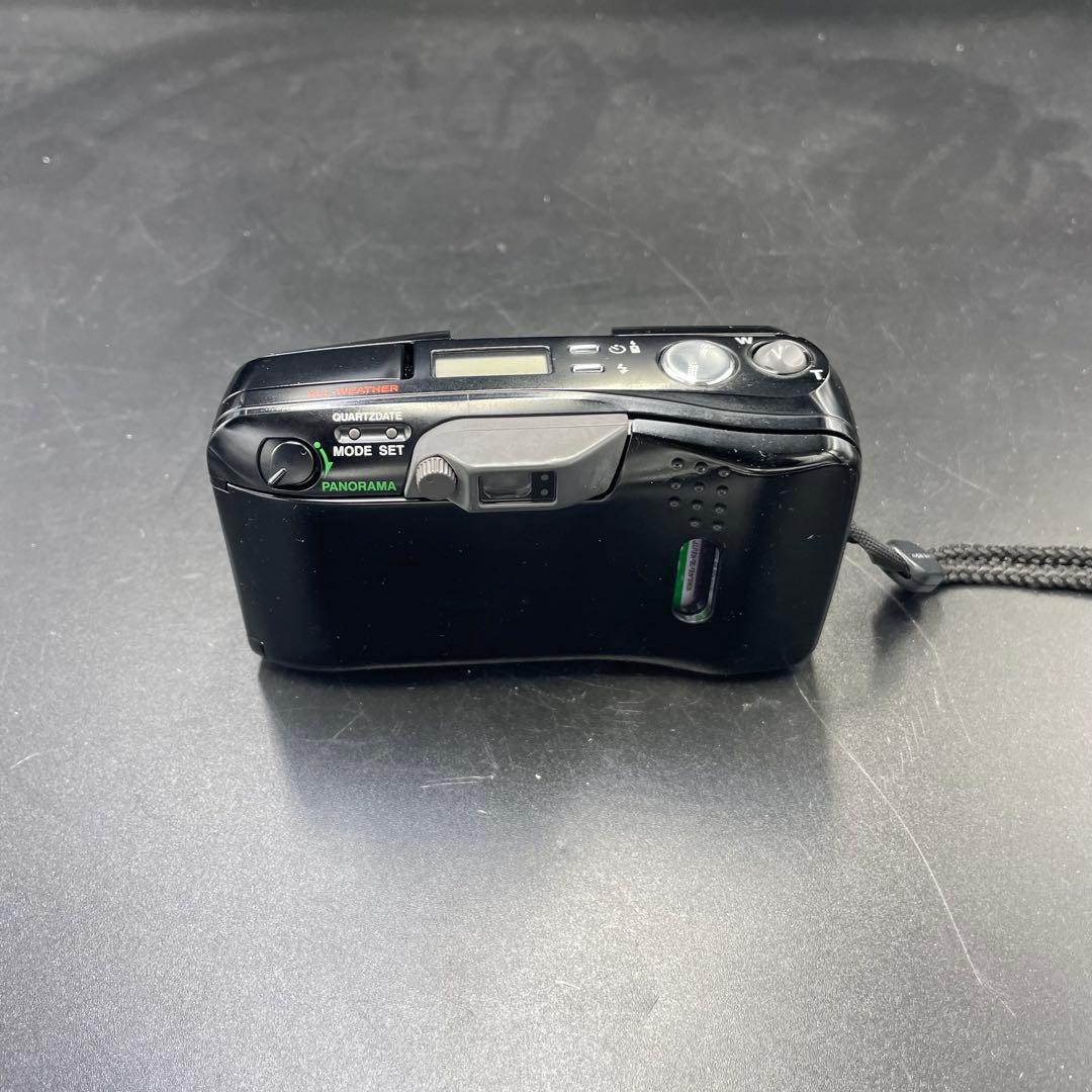OLYMPUS μ[mju:] ZOOM 140 ブラック フィルムカメラ