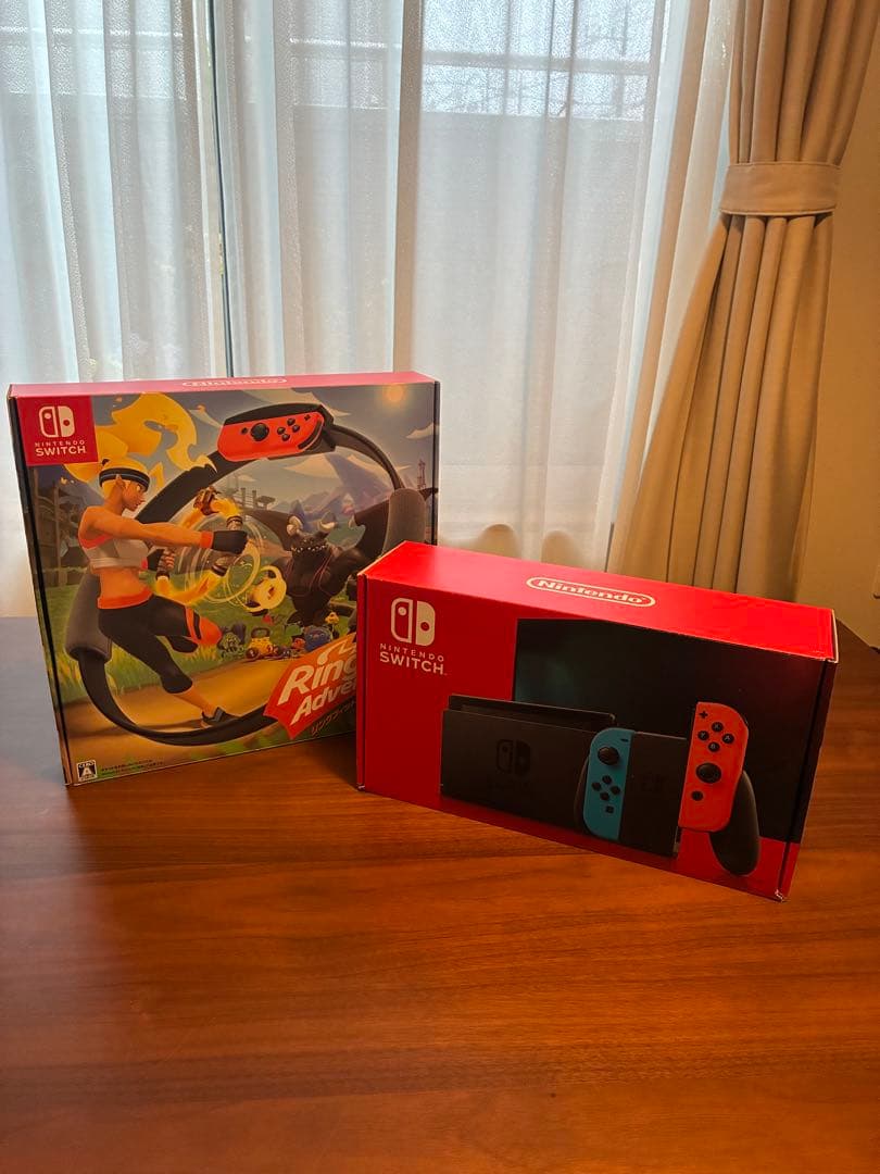【美品】任天堂Switch本体 + リングフィットアドベンチャーセット