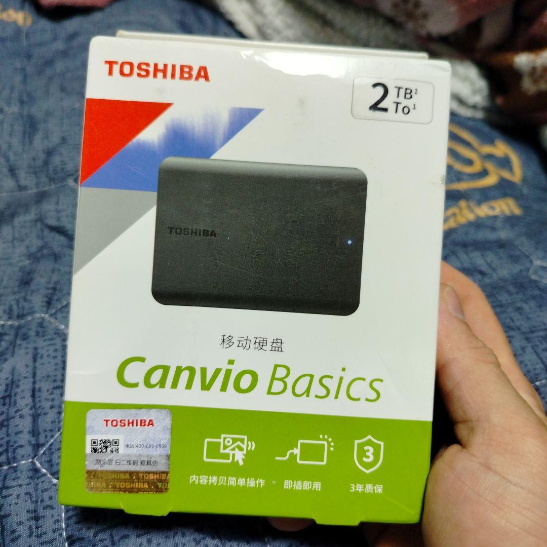 外付けハードディスク・ドライブ Toshiba Canvio Basics 2TB