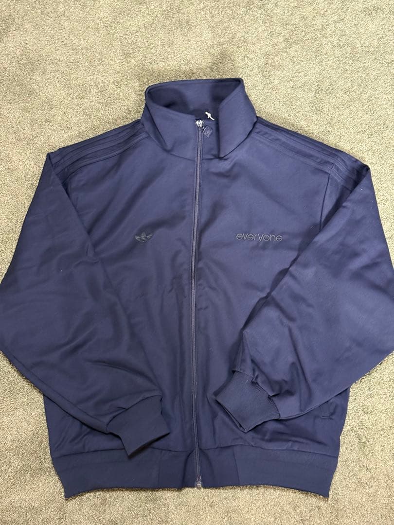 adidas everyone ジップアップジャケット ネイビー　L