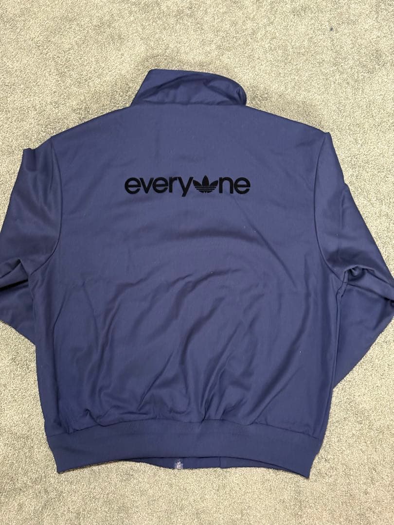 adidas everyone ジップアップジャケット ネイビー　L