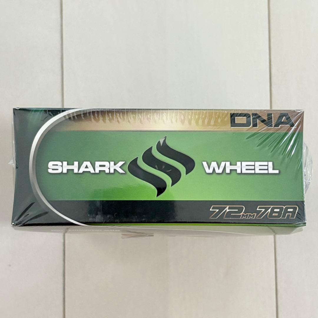 46☆新品 未開封☆シャークウィール 72mm 78a ブラック