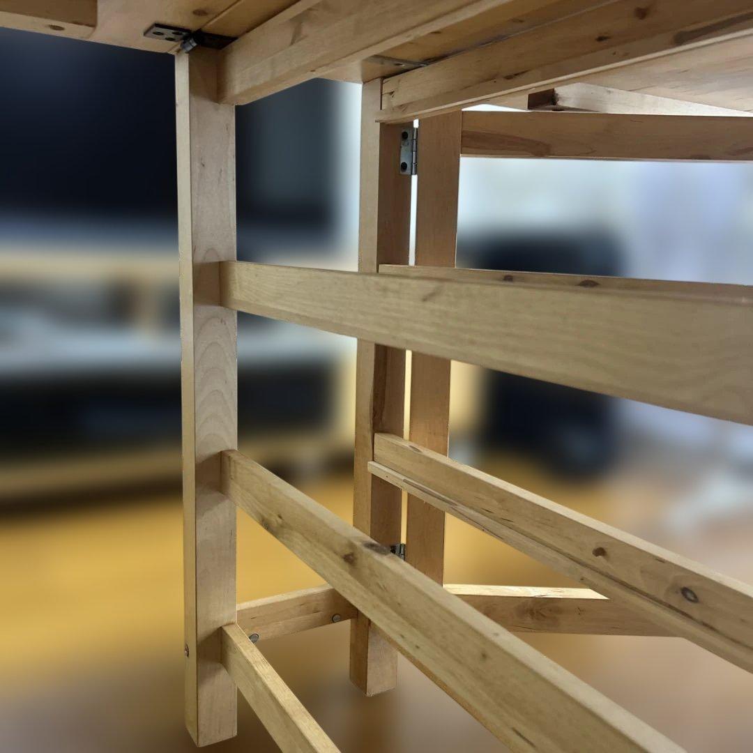 しこたんですIKEA 折りたたみテーブル　ノールデン　ゲートレッグテーブル