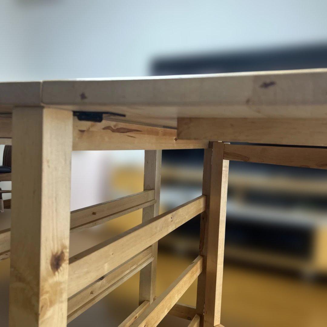 しこたんですIKEA 折りたたみテーブル　ノールデン　ゲートレッグテーブル