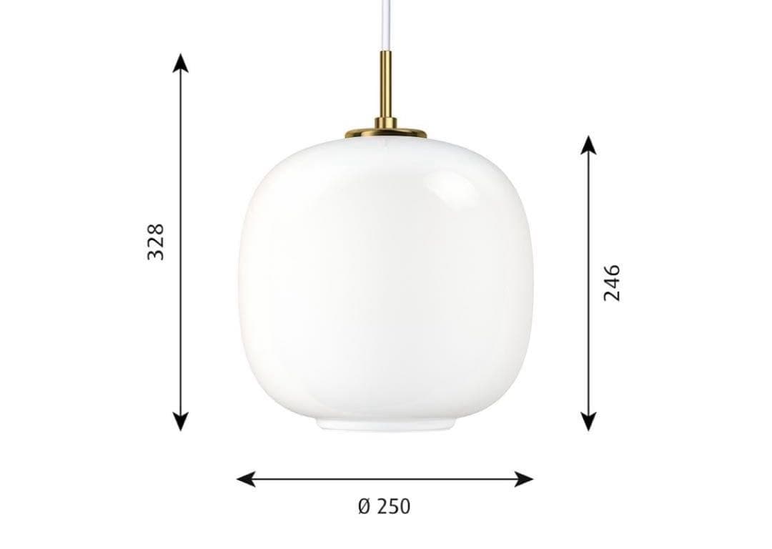 お値下げ louis poulsen VL45 φ250（乳白色）