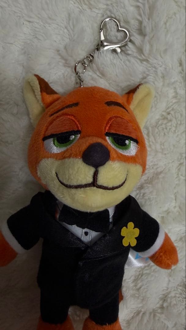 ズートピア2 ニック ジュディ キーホルダー ぬいぐるみ セット　韓国限定
