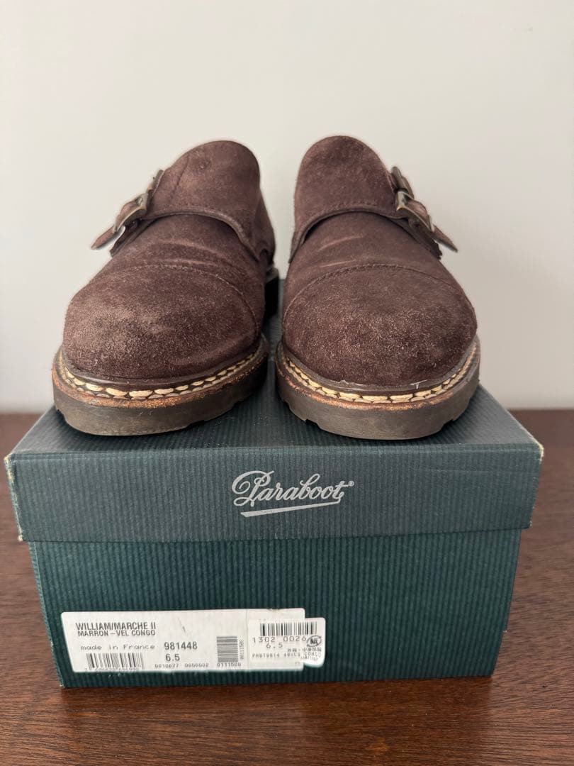 itaono_yome パラブーツ　ウィリアムUK6.5　ブラウン