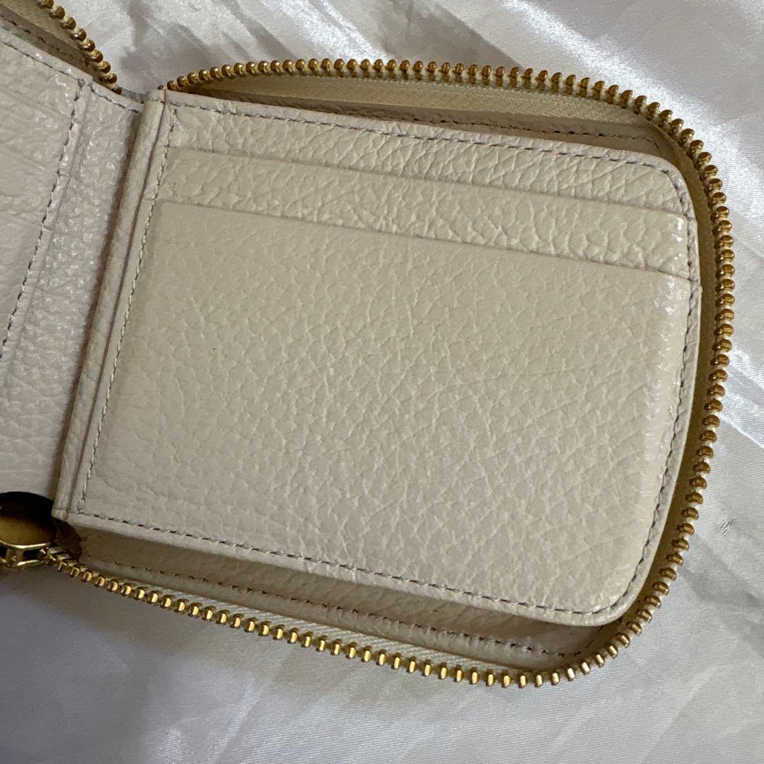 HerSchedule プラチナチャンス金箔ラグジュアリーパイソン 二つ折り財布