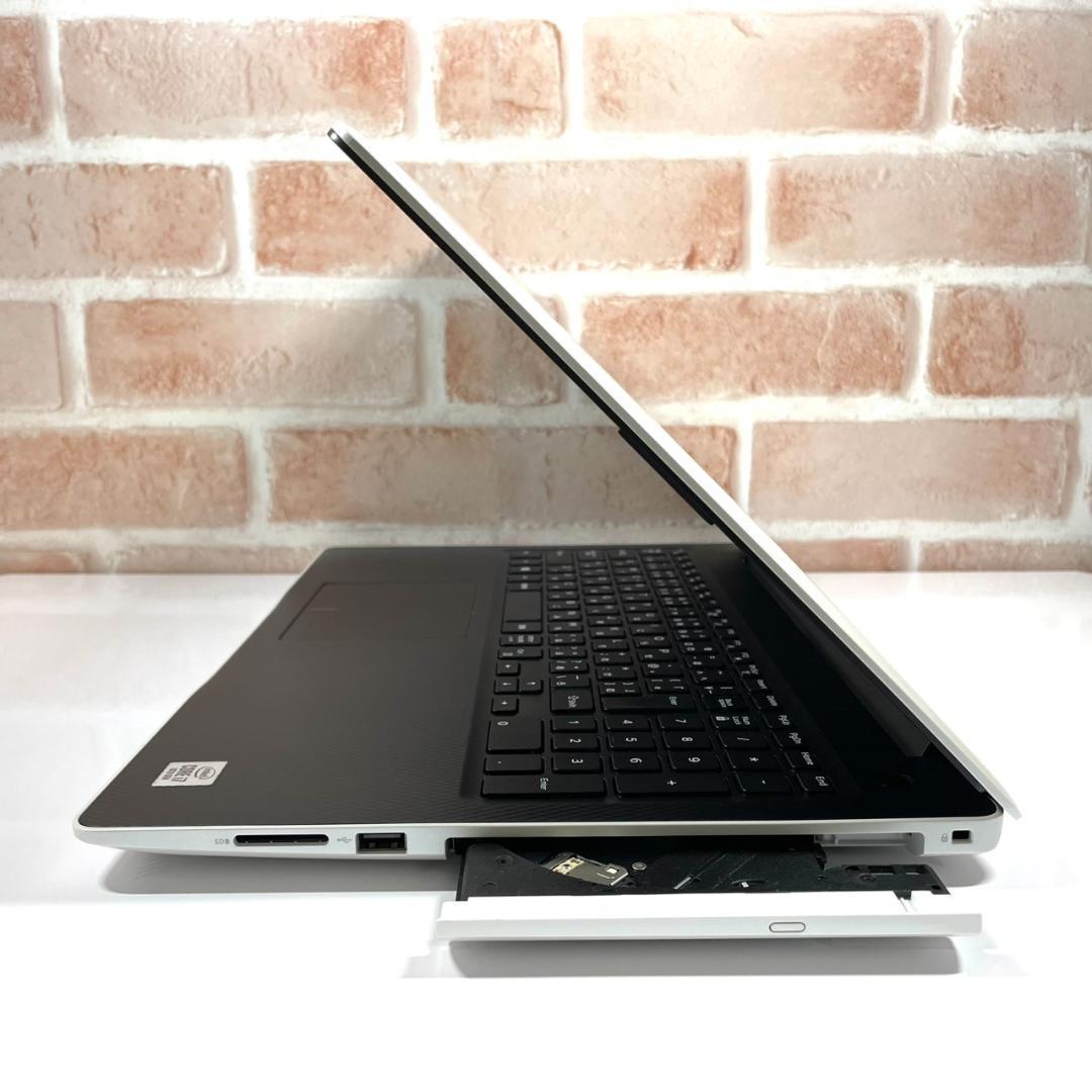 ★希少PC★ホワイト 第10世代Corei7 SSD512GB DELL QQ3
