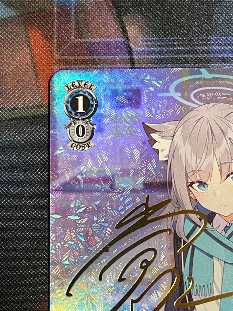 ヴァイス　ブルアカ　砂狼 シロコ　SP　サイン