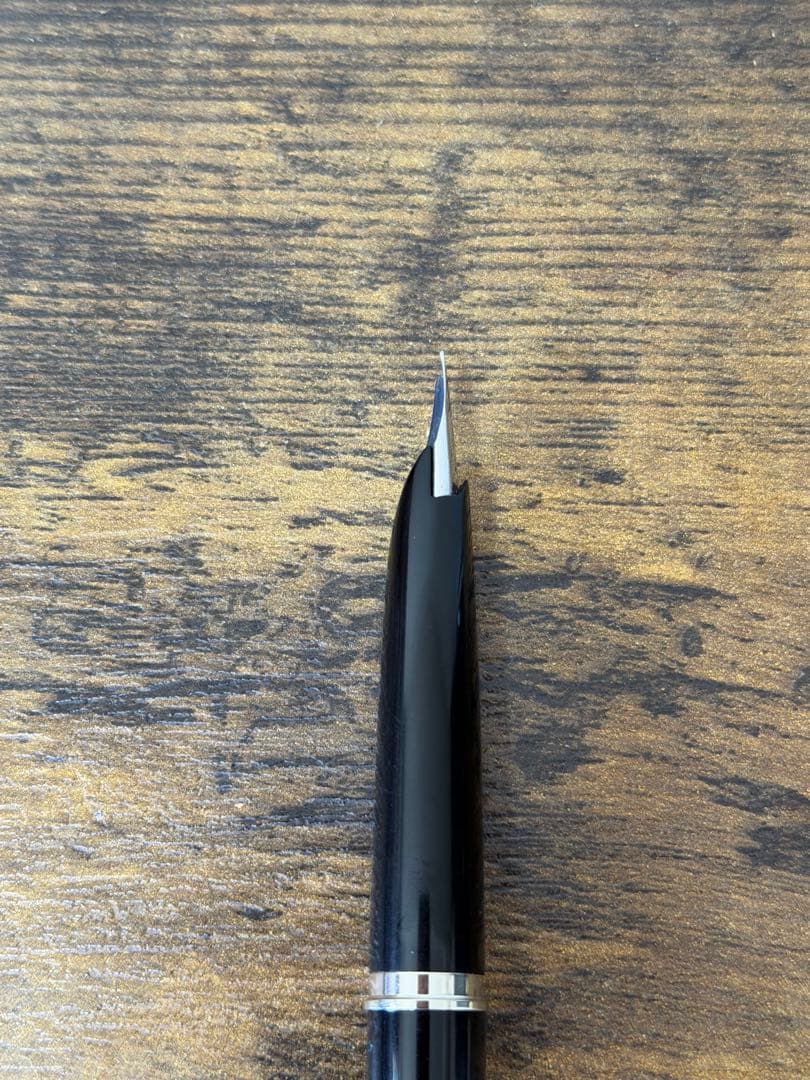 新品未使用　1976年製　蝕刻　エリート　18金　万年筆　パイロット　細字