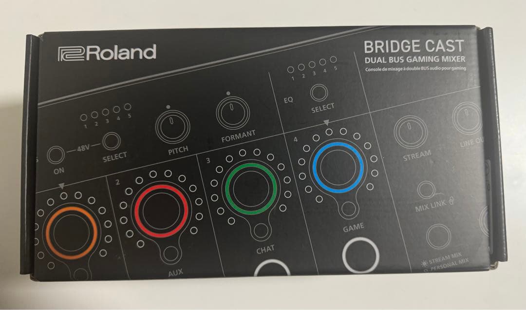 【美品】ローランド　Roland　〔ゲーミングミキサー〕 BRIDGE CAST