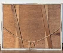 【真作】版画　萩原英雄　銅版画　六月の詩　抽象構成版画　モダンアート　Y168