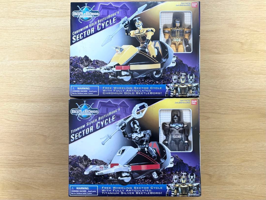 ビートルボーグ・メタリックス セクターサイクル ビーファイターカブト フィギュア