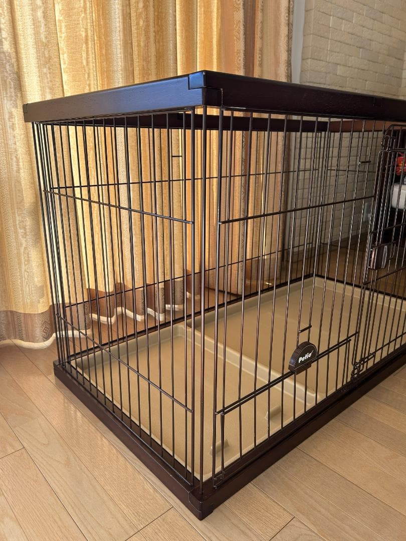 ペティオ　犬用ケージ　ドッグルーム ブラウン レギュラーサイズ　Petio