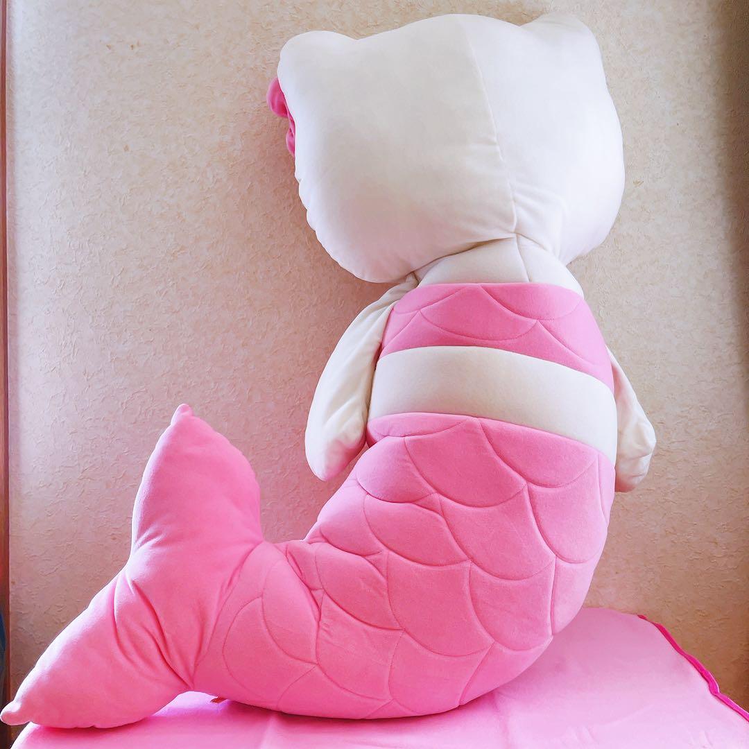 希少レア　ハローキティ　人魚　マーメイド　BIGぬいぐるみ　抱き枕