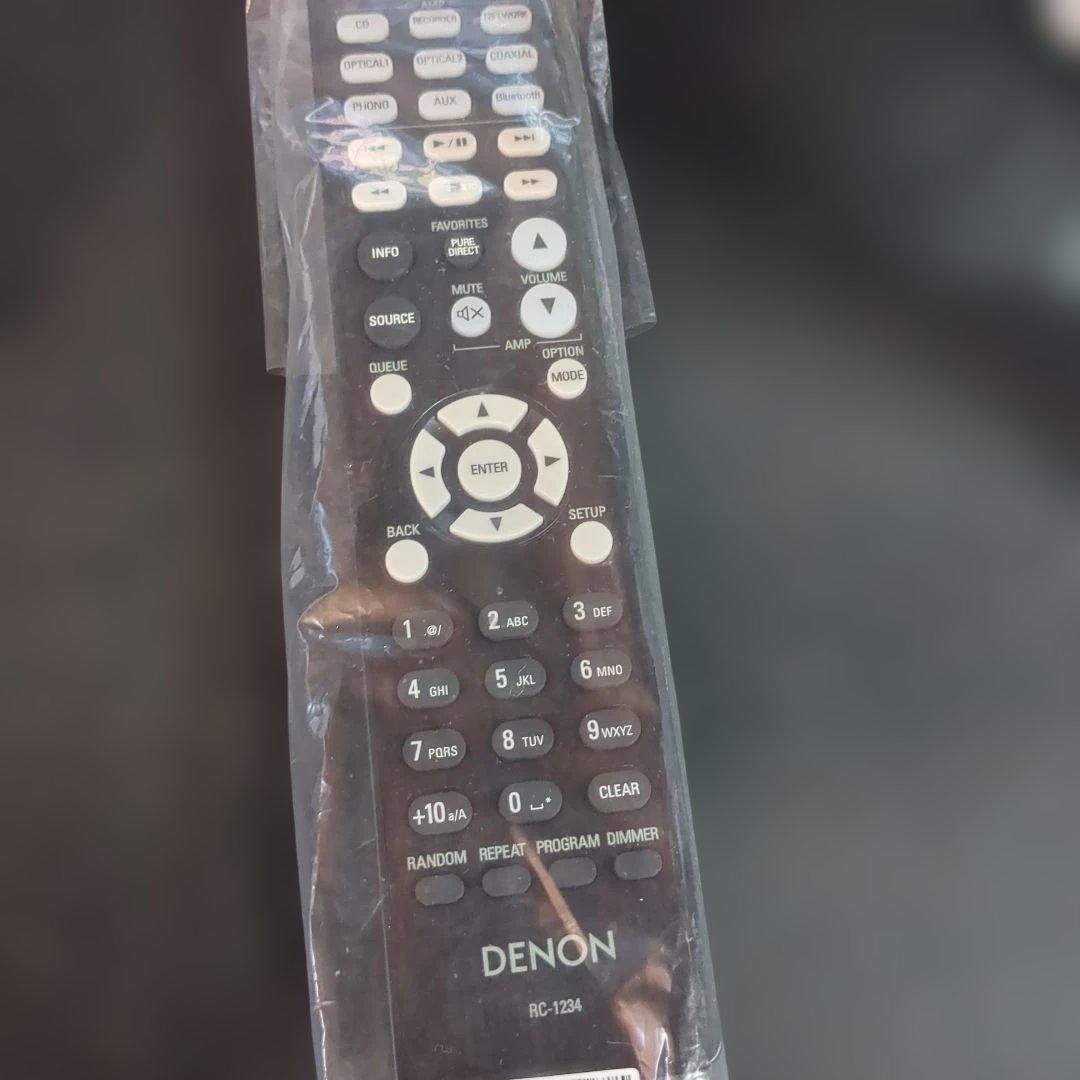 【本日中】DENON　PMA-600NE　プリメインアンプ リモコン付き