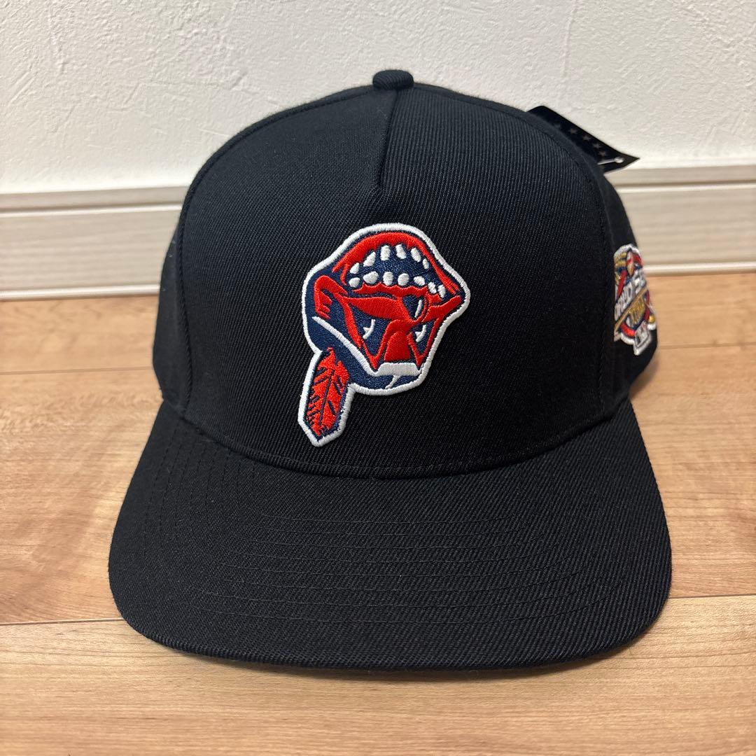 kill the hype KTHLA インディアンス反転ロゴ　キャップ