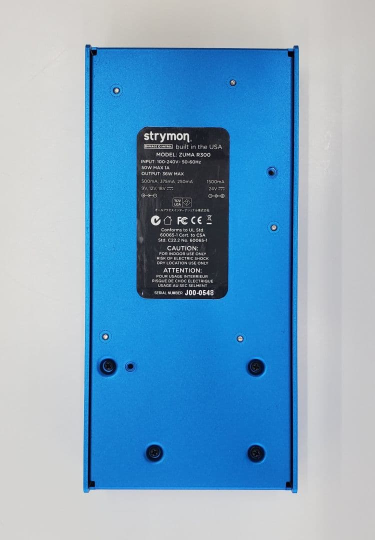 Strymon Zuma R300 電源ケーブル 箱 取説付
