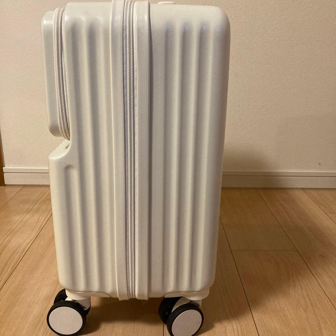 【未使用】スーツケース キャリーケース 前開き　 SSサイズ　48L