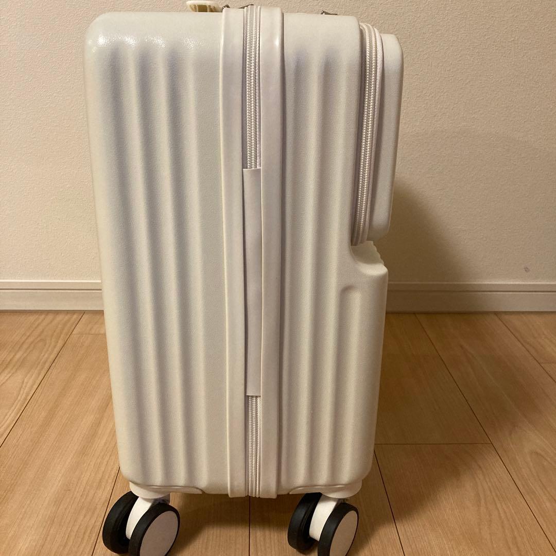 【未使用】スーツケース キャリーケース 前開き　 SSサイズ　48L