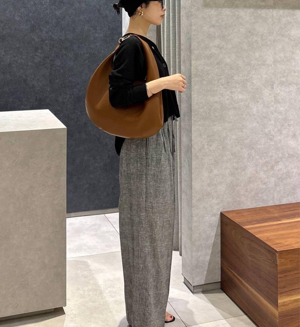 ゆ　LE VERNIS（ル・ベルニ）　パラコードムーン BAG キャメル