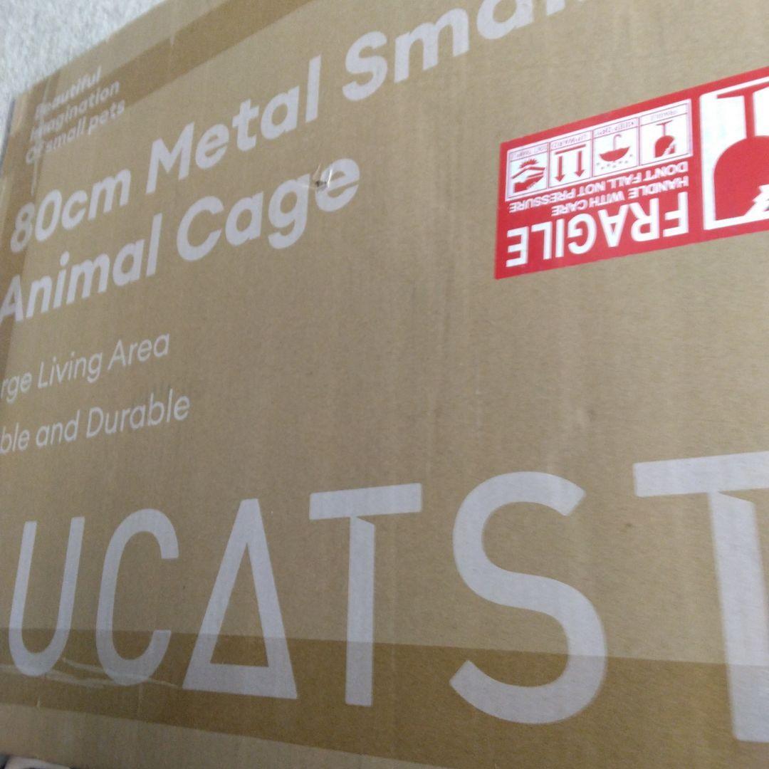 BUCATSTATE ハムスター メタル製80cm ケージ 飼育ケージ ブラック