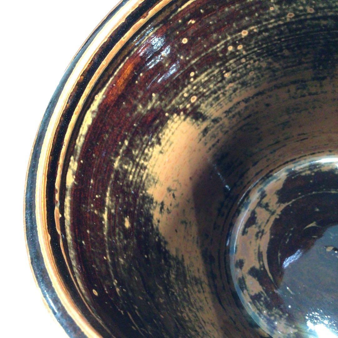 Ｐ３５５　水指　『加藤陶古造』『古瀬戸』『荒土』『一重口水指』　共箱　茶道具