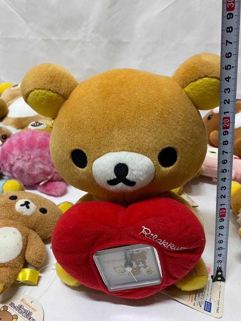 リラックマ ぬいぐるみセット時計