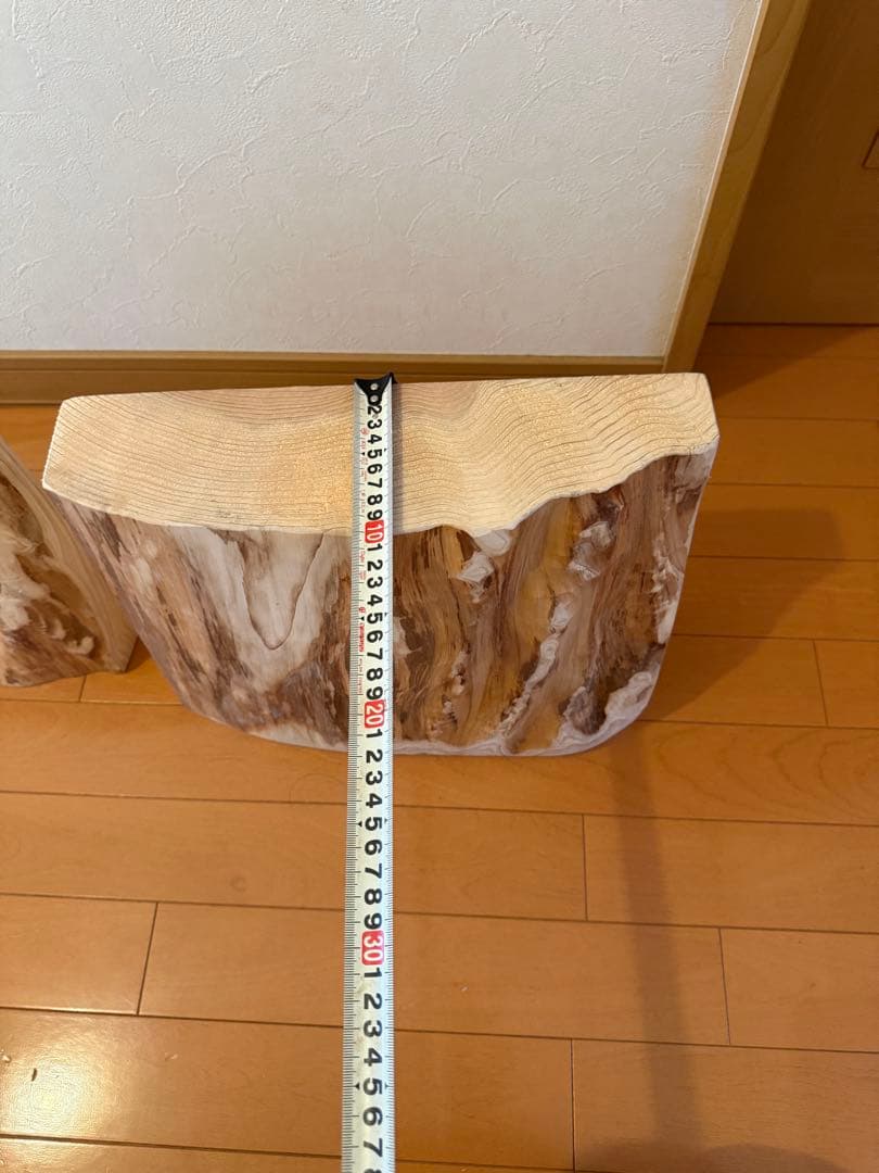 天然杉高級節なし中杢目テーブル　一枚板唯一無二‼️