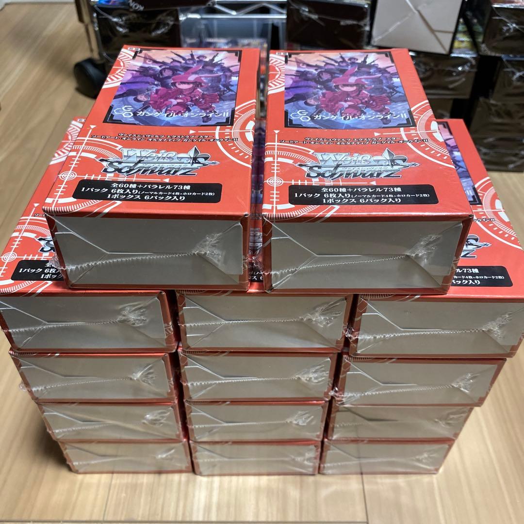 ヴァイスシュヴァルツ SAO ガンゲイルオンラインII 14BOX 初版