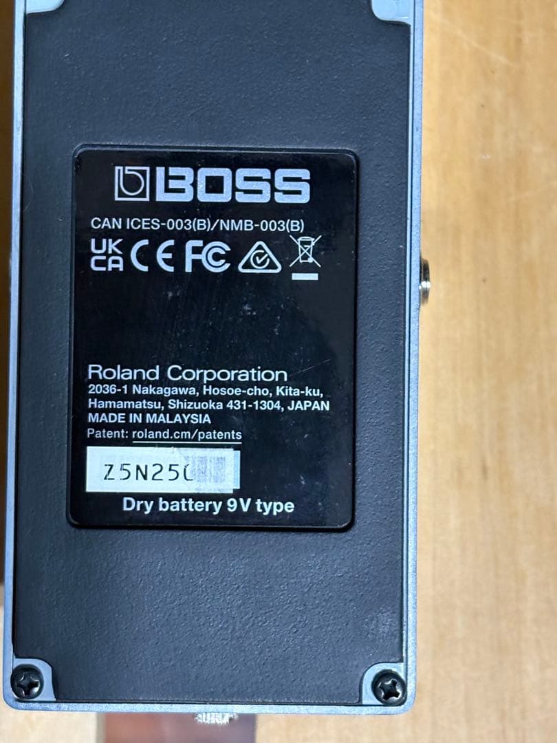BOSS CP-1X Compressor ギターエフェクトペダル