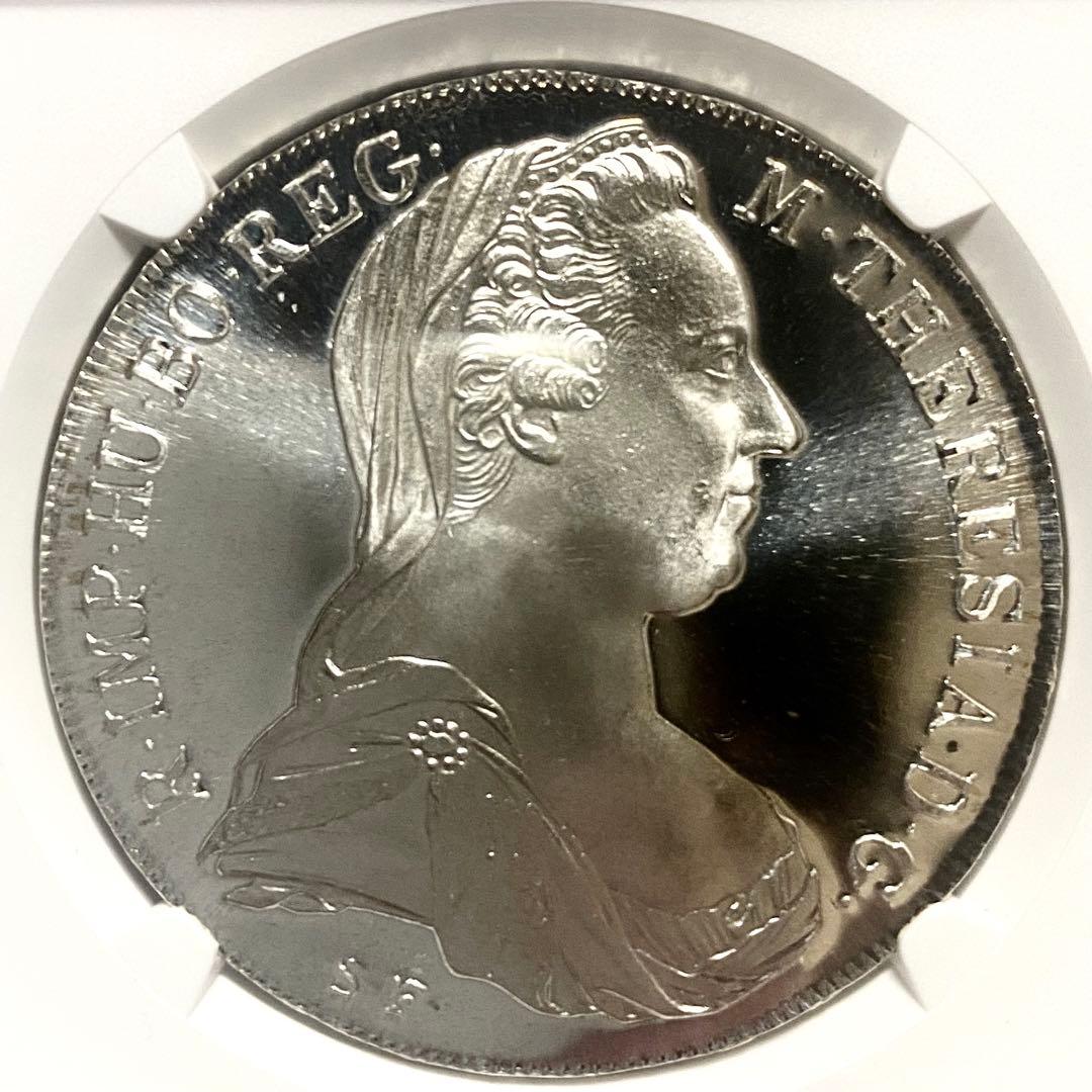 1780年 オーストリア 銀貨 NGC PF68アンティーク モダン 