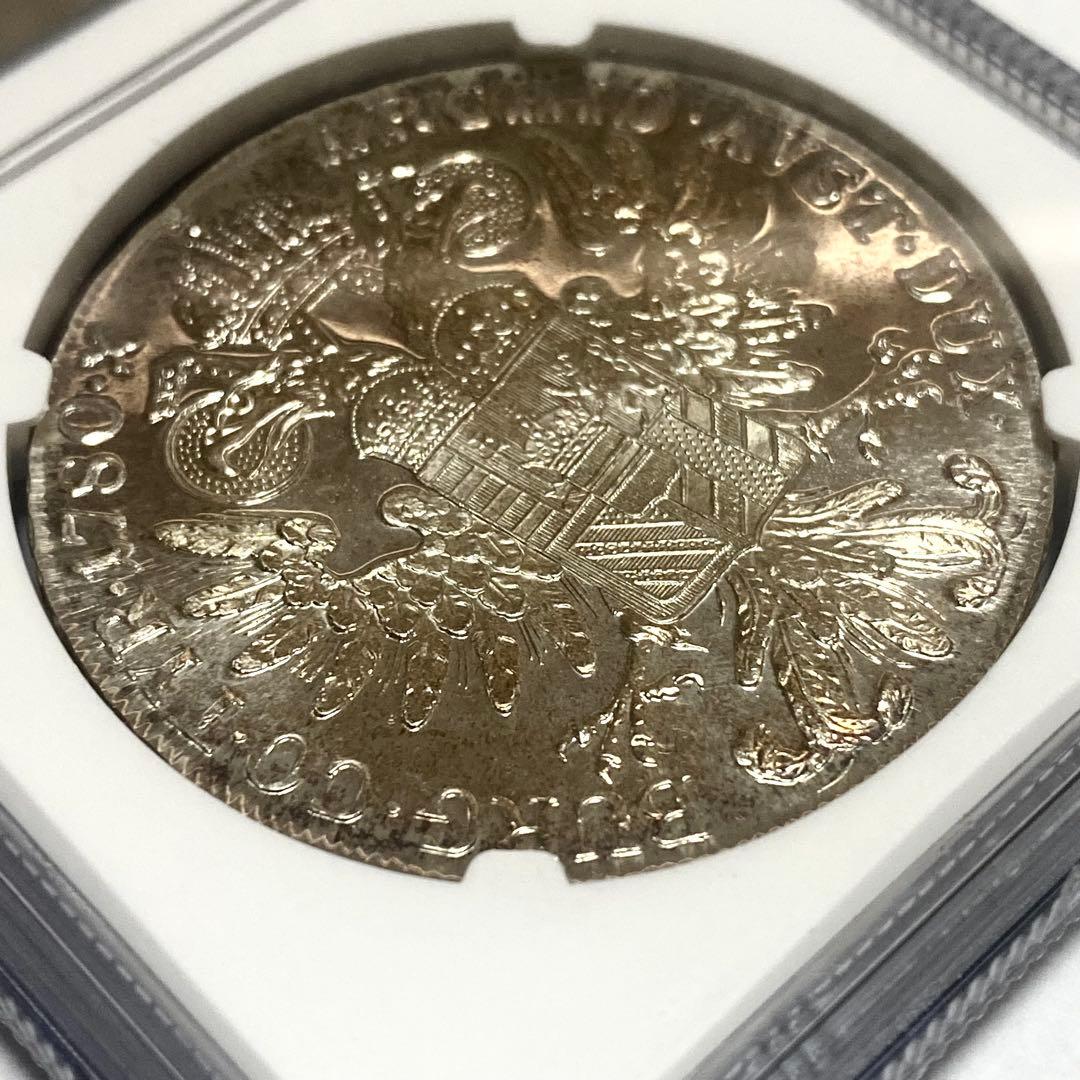 1780年 オーストリア 銀貨 NGC PF68アンティーク モダン 