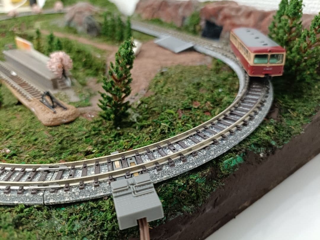 TOMIX 卓上ジオラマ レイアウト パワーユニット 電車 ストラクチャ 信号付