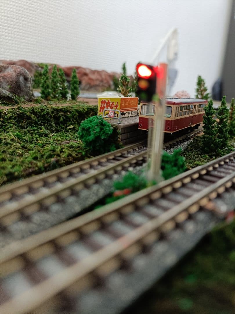 TOMIX 卓上ジオラマ レイアウト パワーユニット 電車 ストラクチャ 信号付