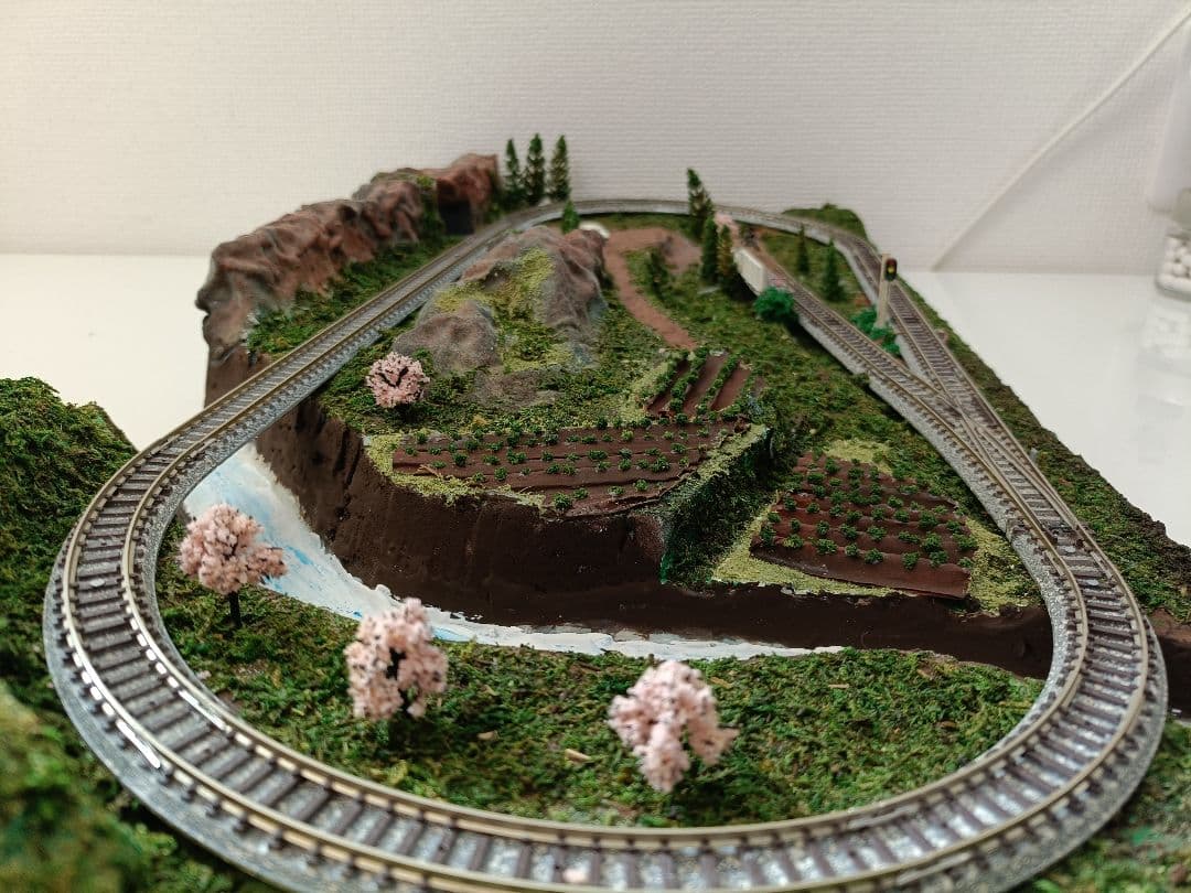 TOMIX 卓上ジオラマ レイアウト パワーユニット 電車 ストラクチャ 信号付