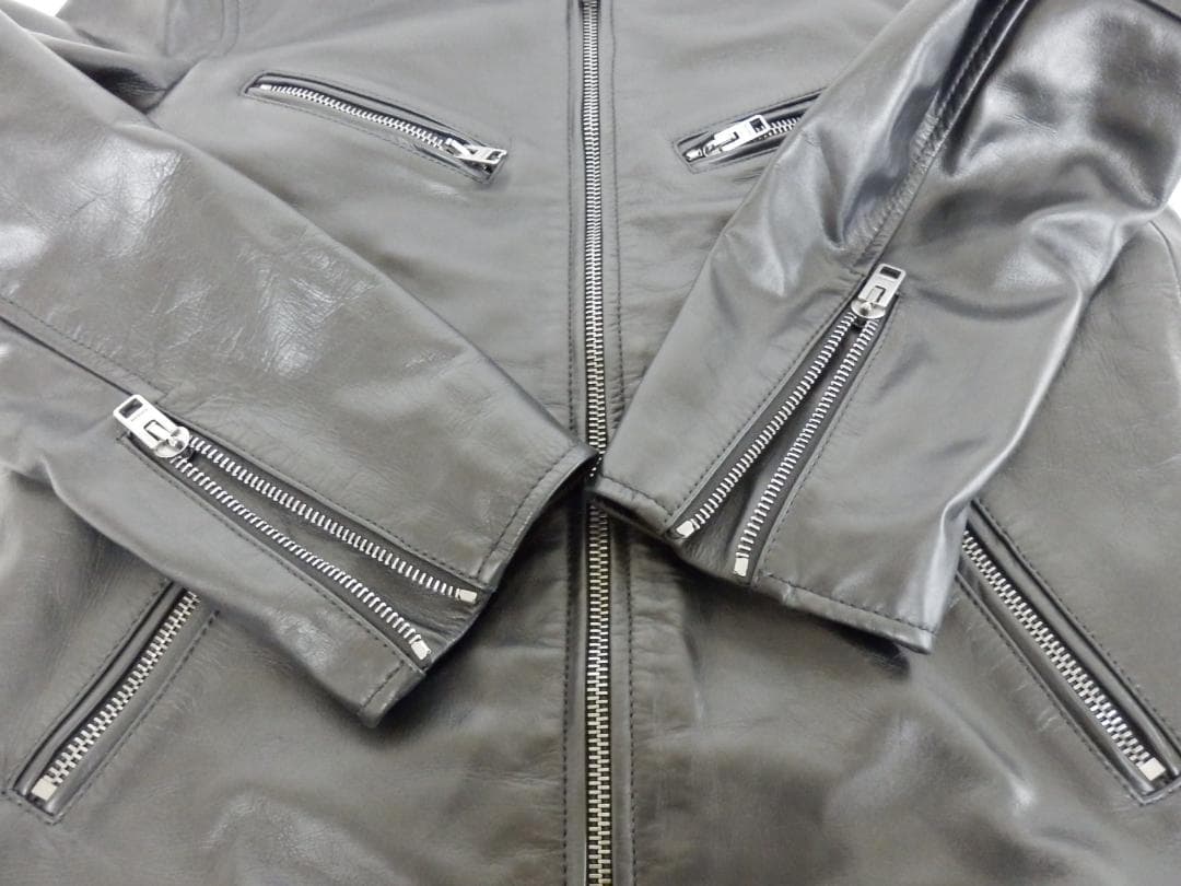 M1521 COACH コーチ レザーレーサー シングルライダース Mサイズ