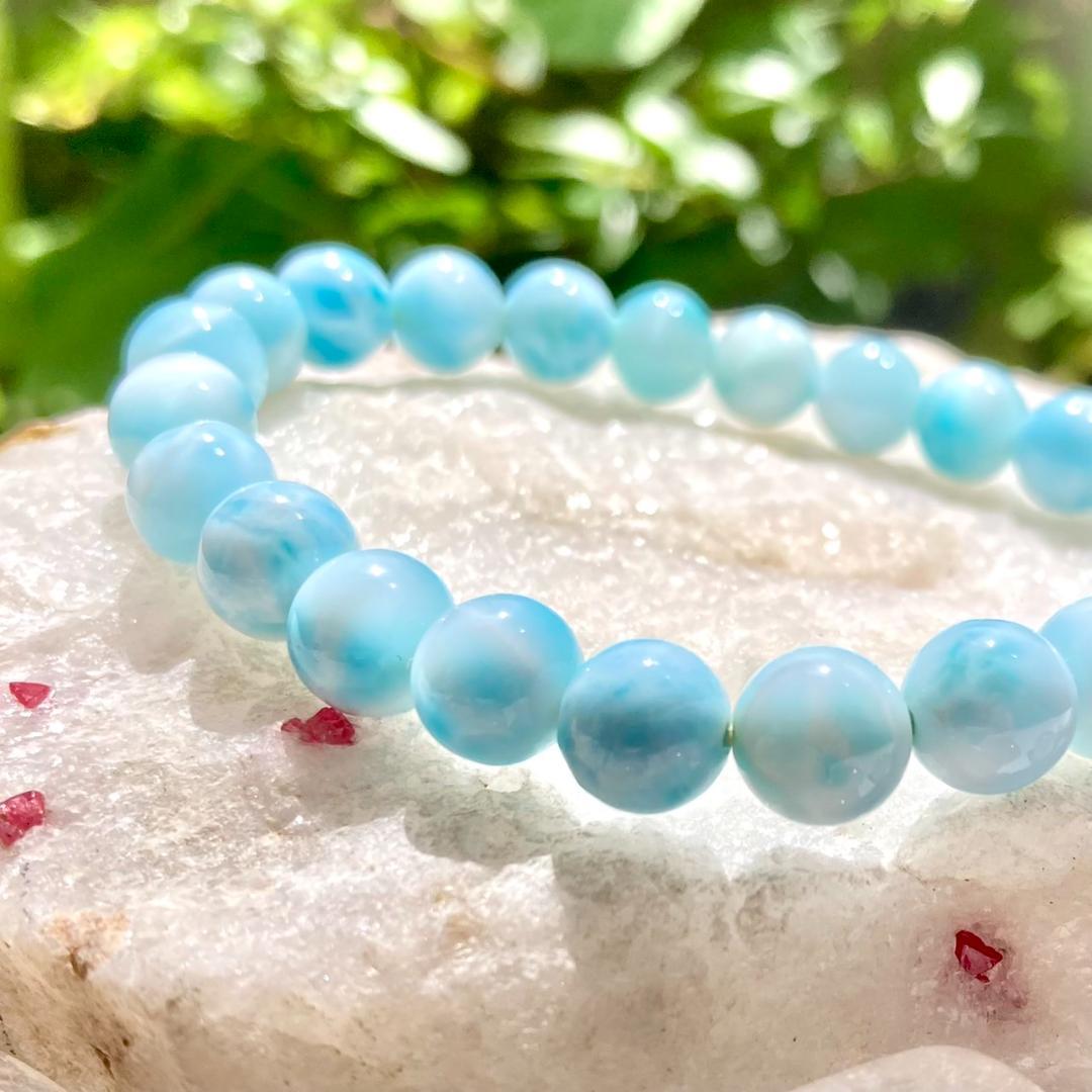 ★sai⭐︎★【海の安らぎを、まとう】ラリマー 天然石 ブレスレット