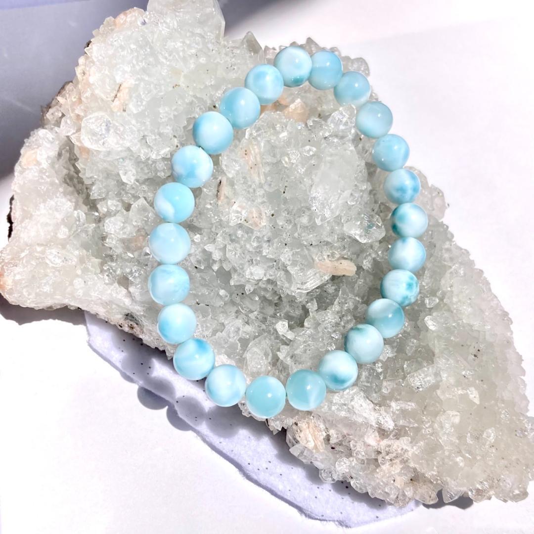 ★sai⭐︎★【海の安らぎを、まとう】ラリマー 天然石 ブレスレット