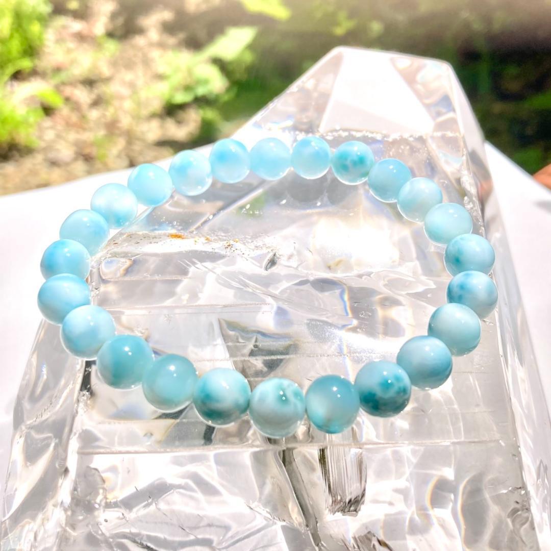 ★sai⭐︎★【海の安らぎを、まとう】ラリマー 天然石 ブレスレット