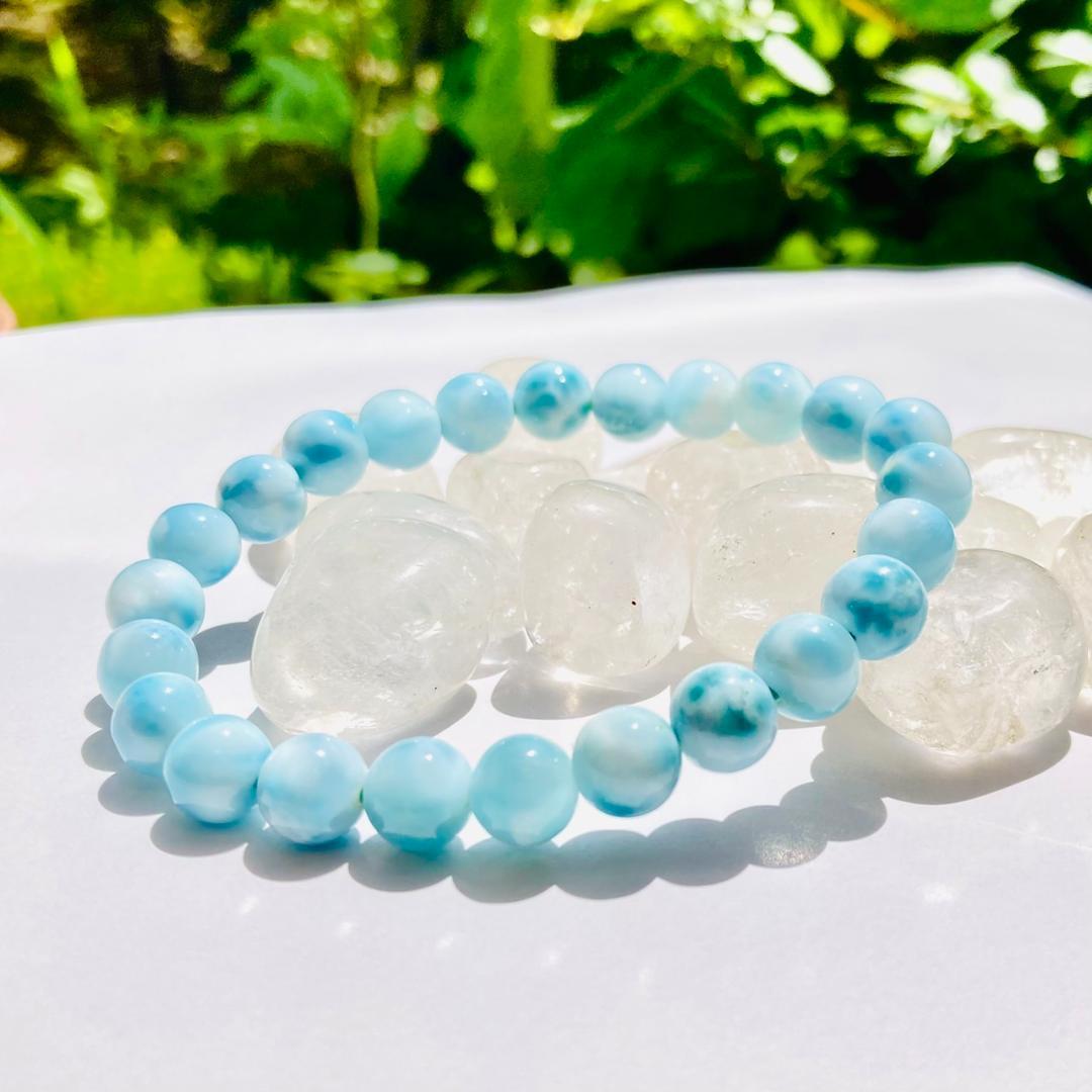 ★sai⭐︎★【海の安らぎを、まとう】ラリマー 天然石 ブレスレット