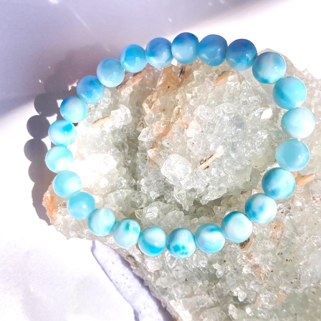 ★sai⭐︎★【海の安らぎを、まとう】ラリマー 天然石 ブレスレット