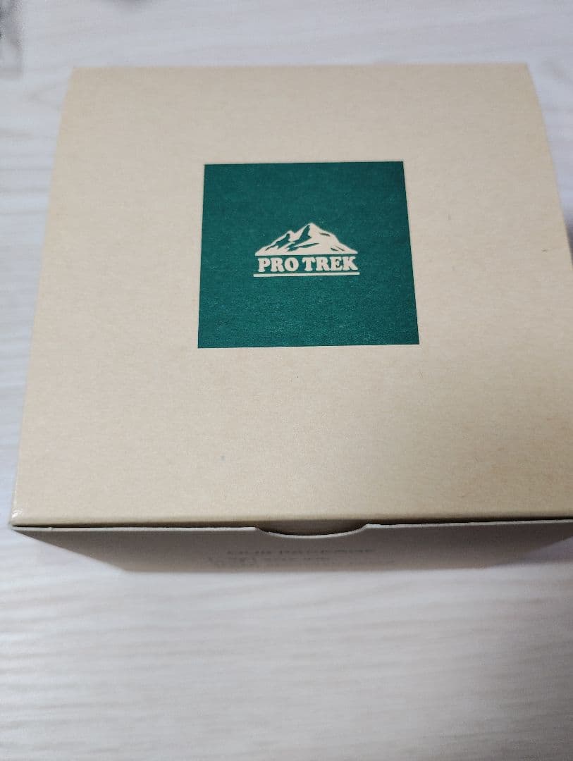 PRO TREK ブラック アナログ腕時計