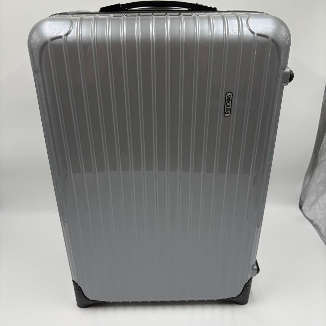 美品 廃盤品 リモワ サルサ 63L スーツケース 2輪 シルバー系 旅行 出張