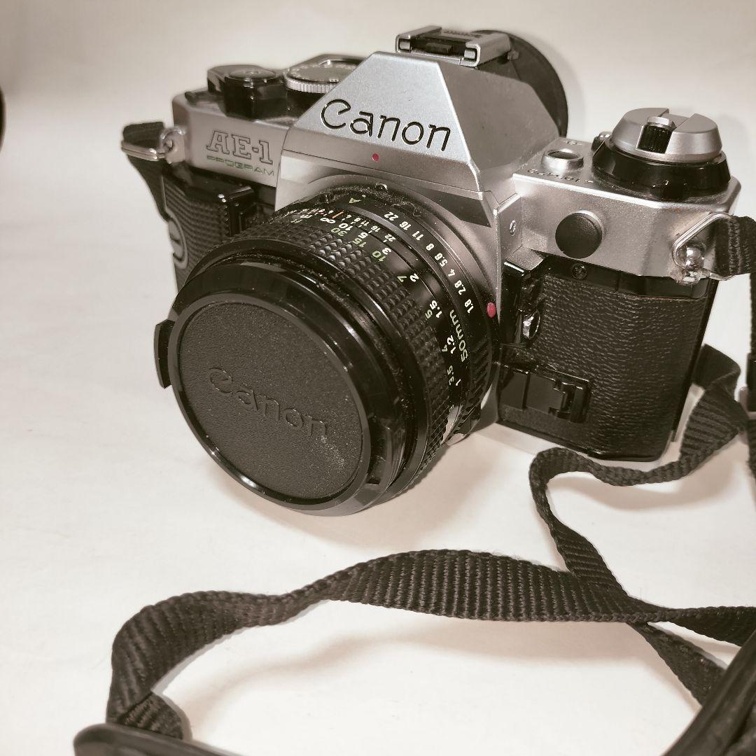 Canon AE-1 Program フィルムカメラ レンズ付き