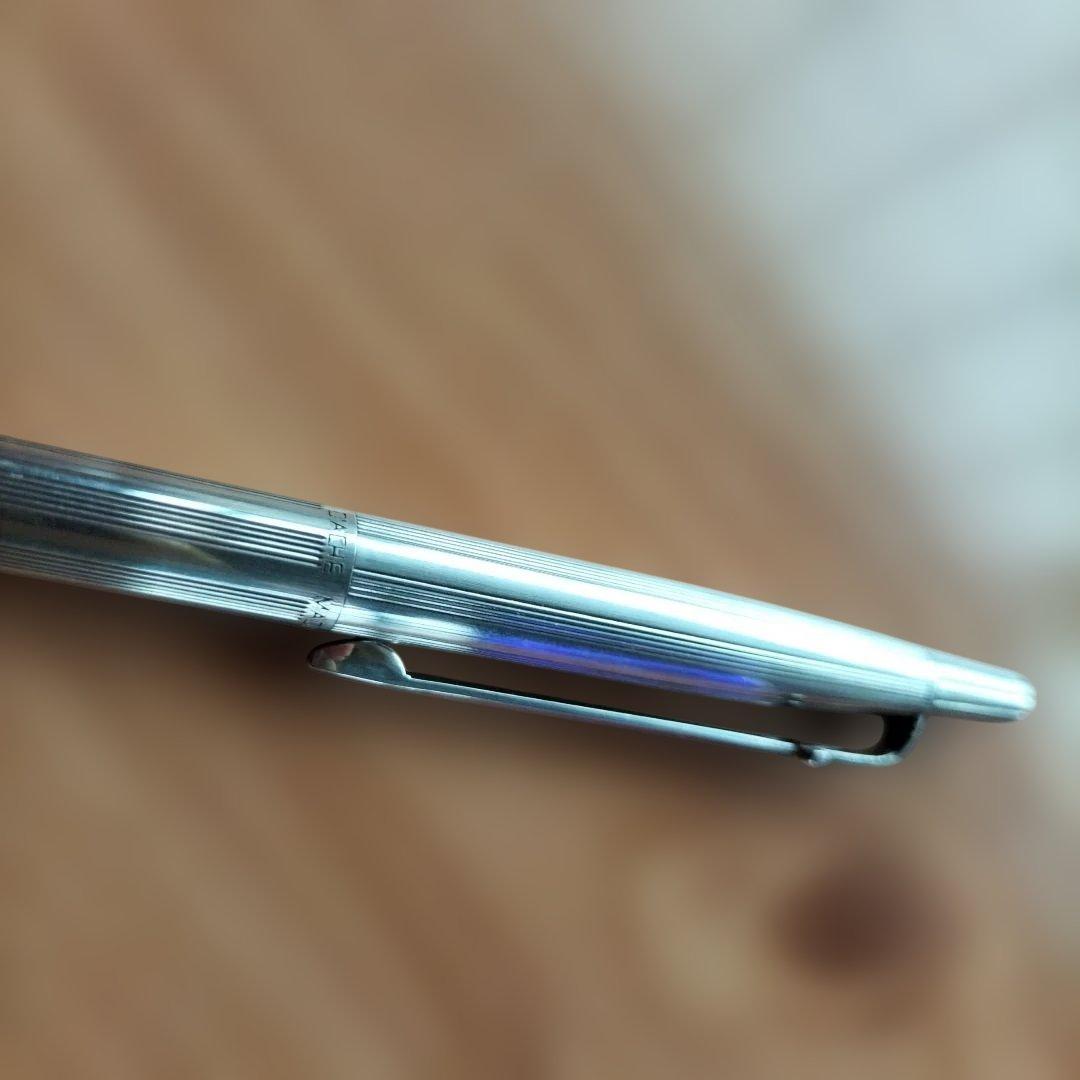 カランダッシュマディソンスイス刻印シルバー メタルボールペン 本体替芯付