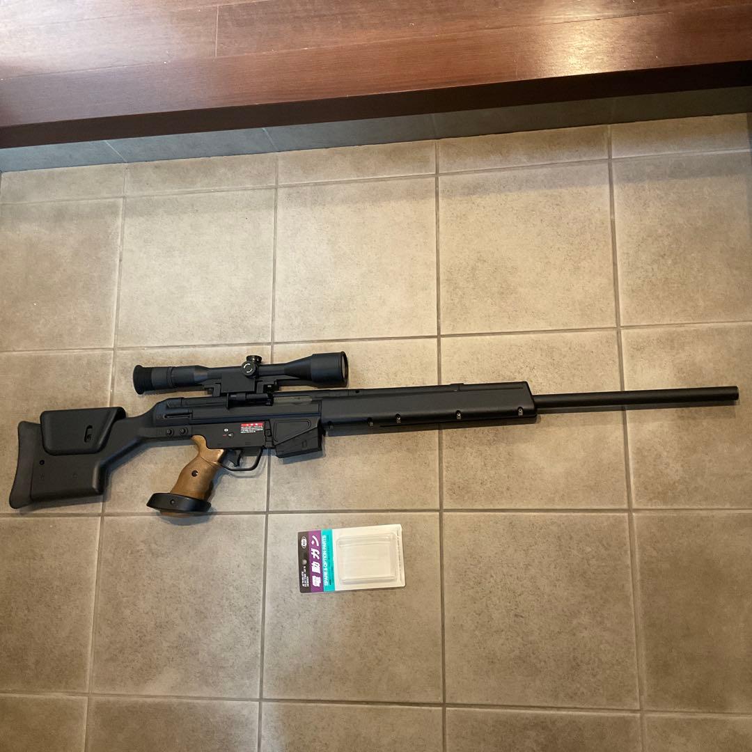 91m/s東京マルイ純正電動ガンスナイパーライフルPSG-1良品メンテ済み