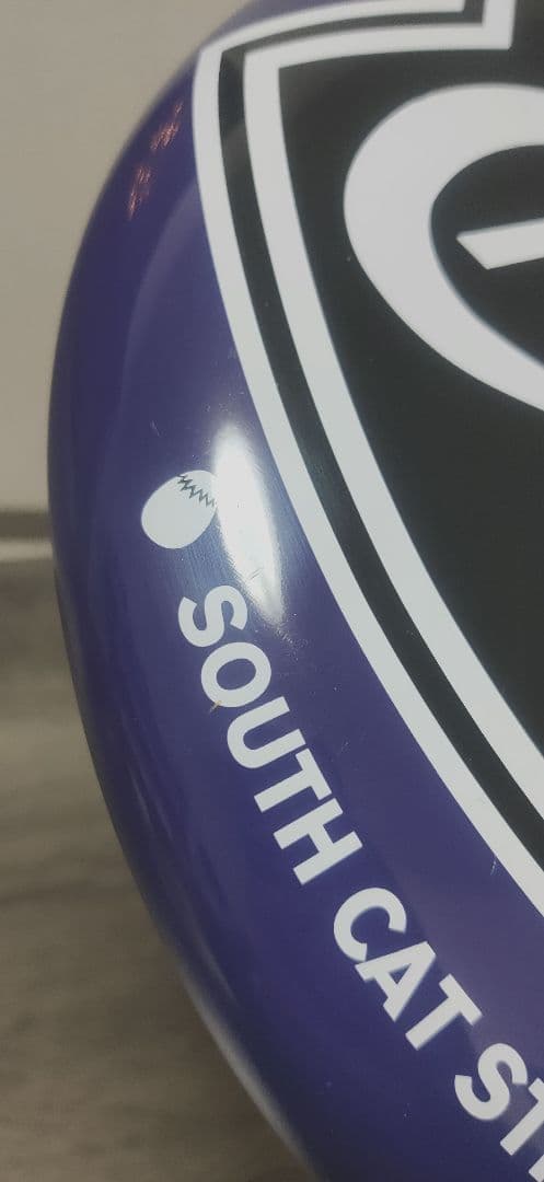 Cream Soda 新ドクロ 丸ブリキ 丸看板