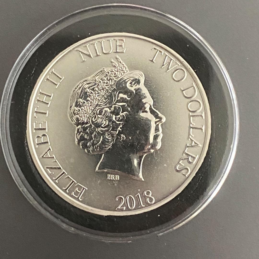 2018年 スターウォーズ ストームトルーパー シルバー 銀貨1オンス